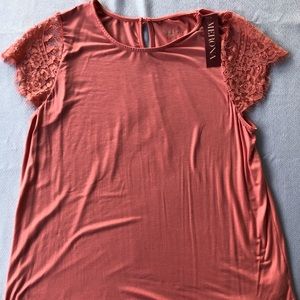 NWT cute Merona lace blouse ❣️